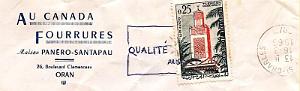 Oran enveloppes pub 1343